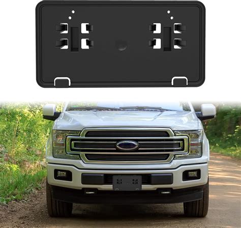 Front License Plate Frame Tag Bracket Holder For 2015